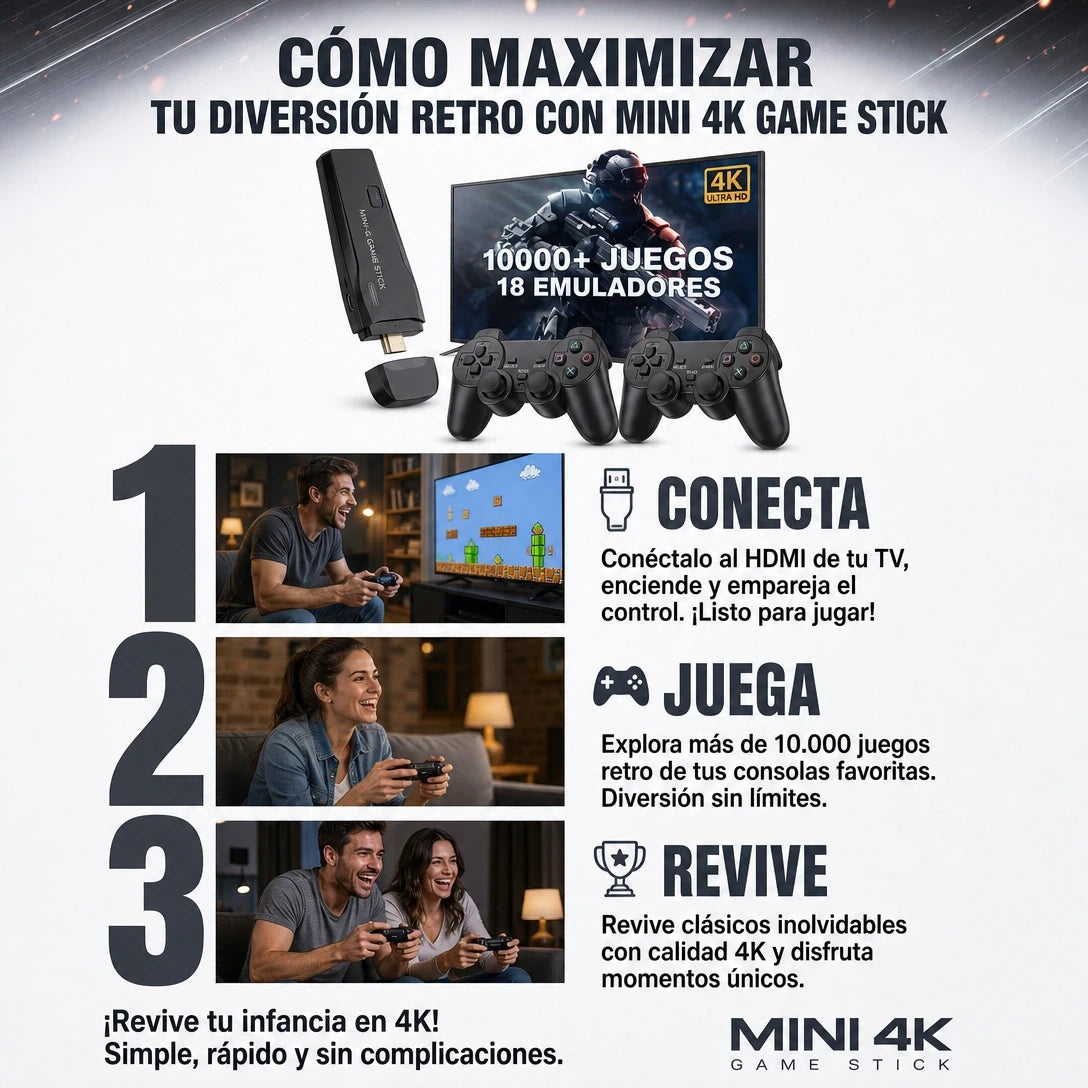 Retro Game Pro™ | 10.000 Juegos Clásicos en una Sola Consola