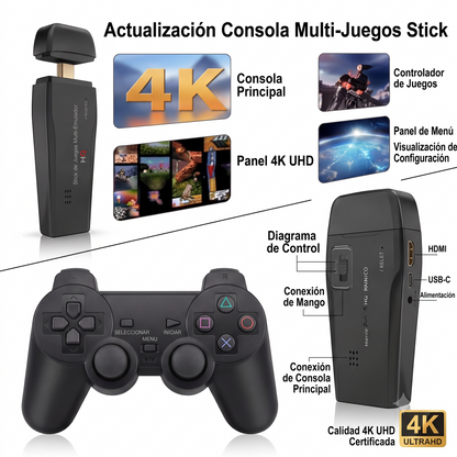 Retro Game Pro™ | 10.000 Juegos Clásicos en una Sola Consola